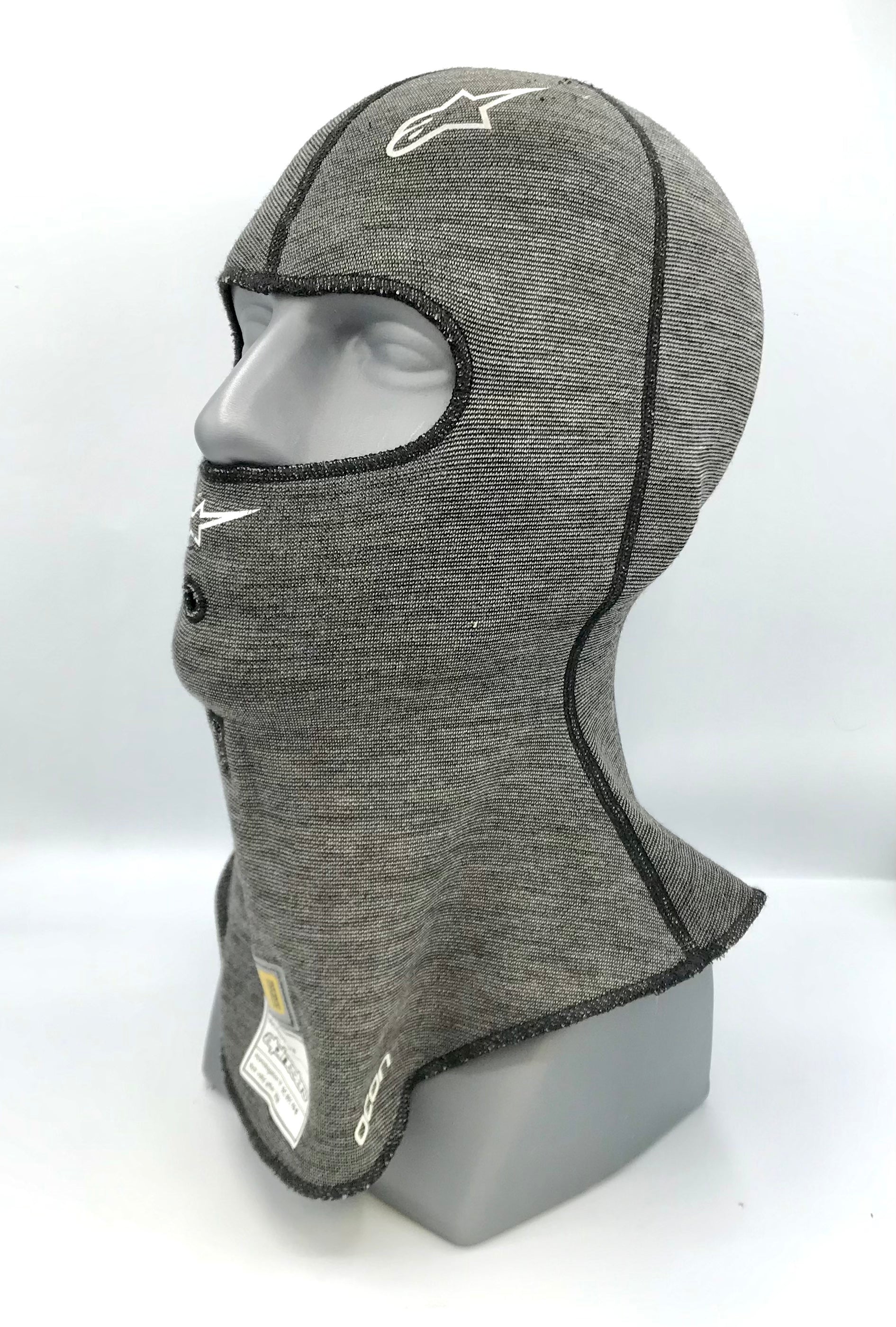 2020 Esteban Ocon Dark Grey Race Used Renault F1 Team Alpinestars Nomex Balaclava Dark Grey - Pit-Lane Motorsport