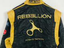 Load image into Gallery viewer, Lotus Rebellion Racing Le Mans Team 2013 ALMS Team Issue OMP 3-Layer FIA Standard 8856 Race Suit