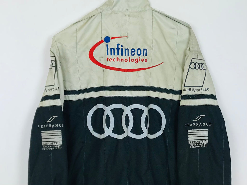 1999 Audi Sport UK Le Mans Team 24 Hour Race Used Mechanics Pit Crew  Stand 21 Suit.