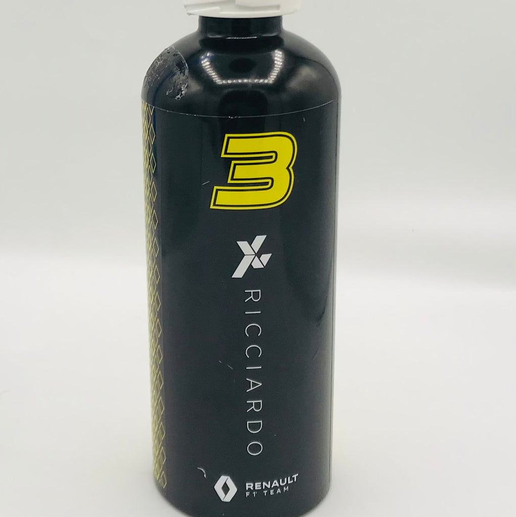 2020 Daniel Ricciardo Race Used Renault Formula One Team Aluminium Grid Drinks Bottle