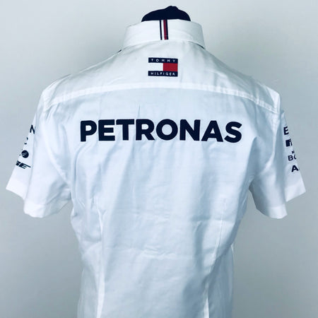 2021 Mercedes AMG Petronas Formula One Team Issue Tommy Hilfiger Managers Shirt. - Pit-Lane Motorsport