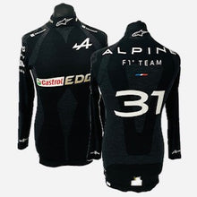 Load image into Gallery viewer, 2021 Esteban Ocon Alpine F1 Team Alpinestars Race Used Nomex Top