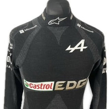 Load image into Gallery viewer, 2021 Esteban Ocon Alpine F1 Team Alpinestars Race Used Nomex Top