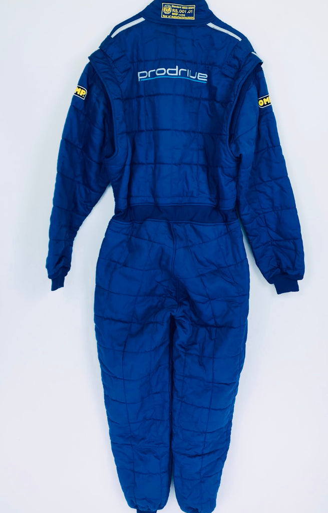 Prodrive Blue WRC Team OMP FIA Standard 8856-2000 Race Suit Brand New