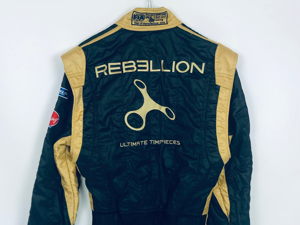 Lotus Rebellion Racing Le Mans Team 2013 ALMS Team Issue OMP 3-Layer FIA Standard 8856 Race Suit