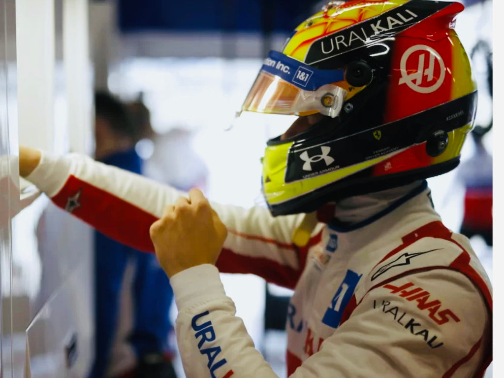 Mick Schumacher Hand Signed Haas F1 Formula One Team- Team Cap