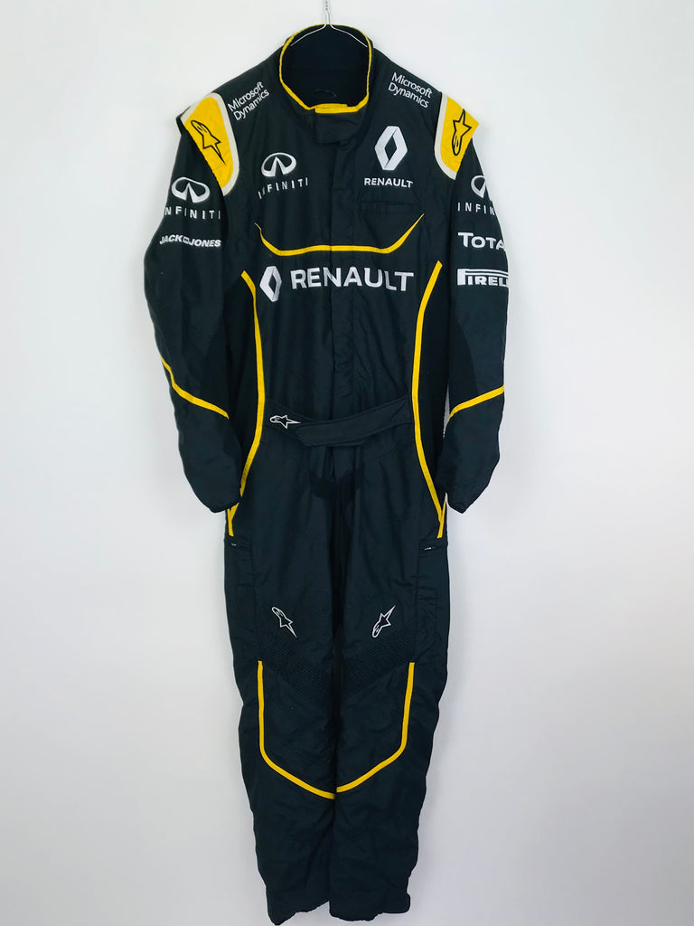 2016 Renault F1 Team Race Used Alpinestars Pit Crew Mechanics Race Suit