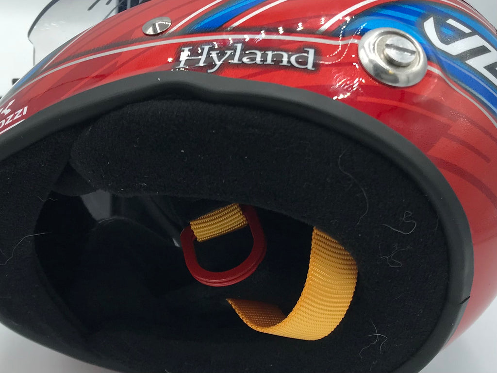 2022 Valttori Bottas Alfa Romeo Formula One Team Hand Signed Half Scale Helmet in Display Case
