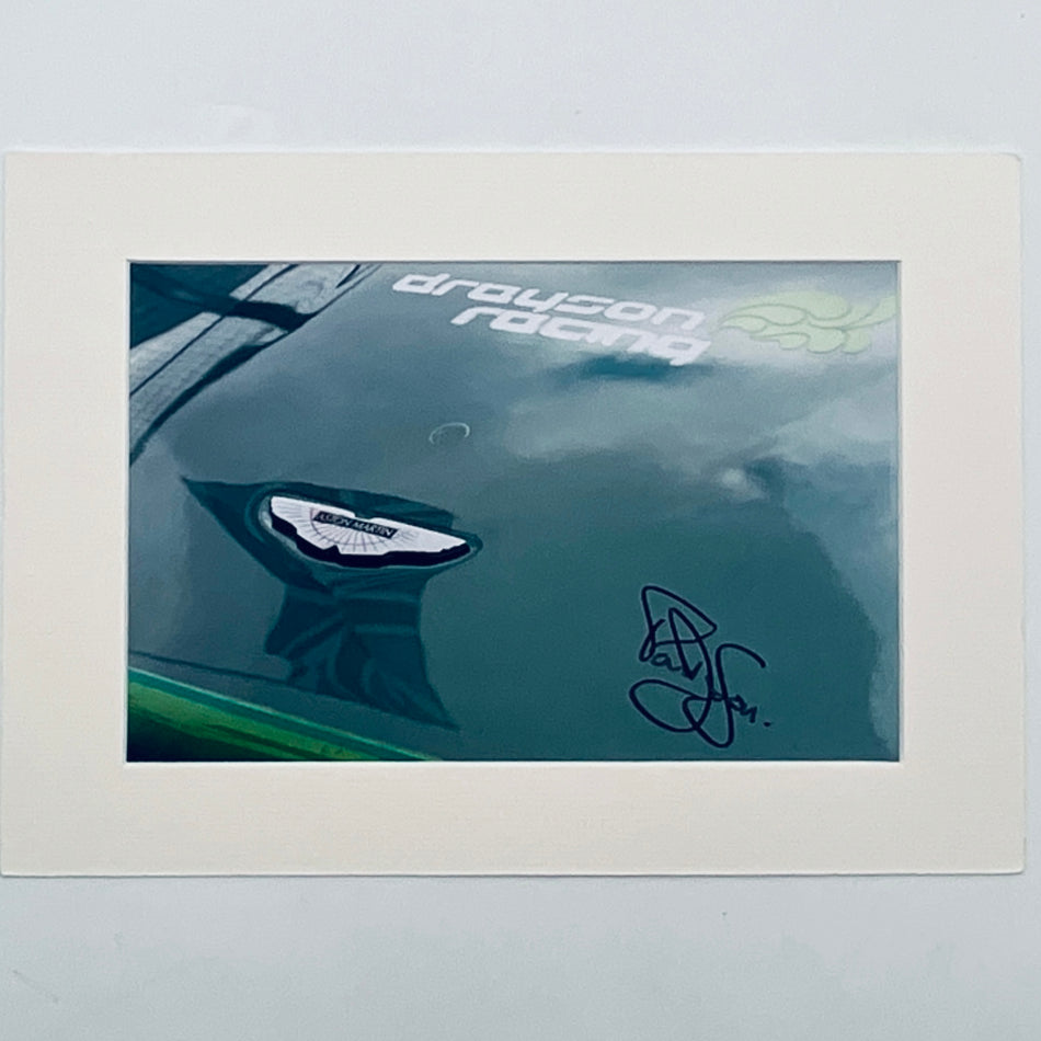 Original Drayson Racing Le Mans Team Photograph Hand Signed by Lord Paul Drayson – Professionally Mounted - Pit-Lane Motorsport