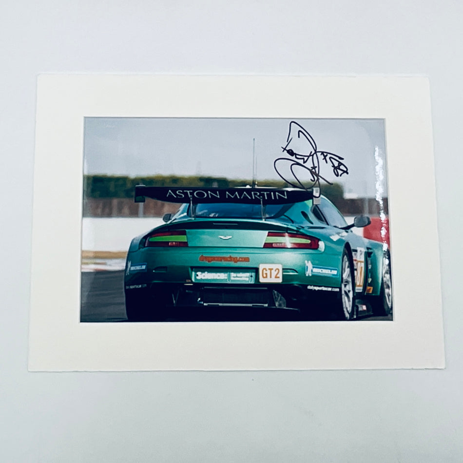 Original Drayson Racing Le Mans Team Photograph Hand Signed by Lord Paul Drayson – Professionally Mounted - Pit-Lane Motorsport