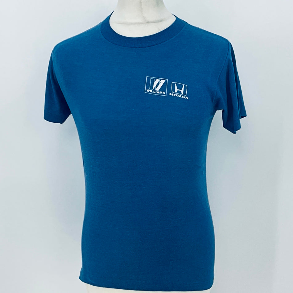 Original Williams Honda Formula 1 Official Merchandise T-Shirt | 1980s | Vintage F1 - Pit-Lane Motorsport