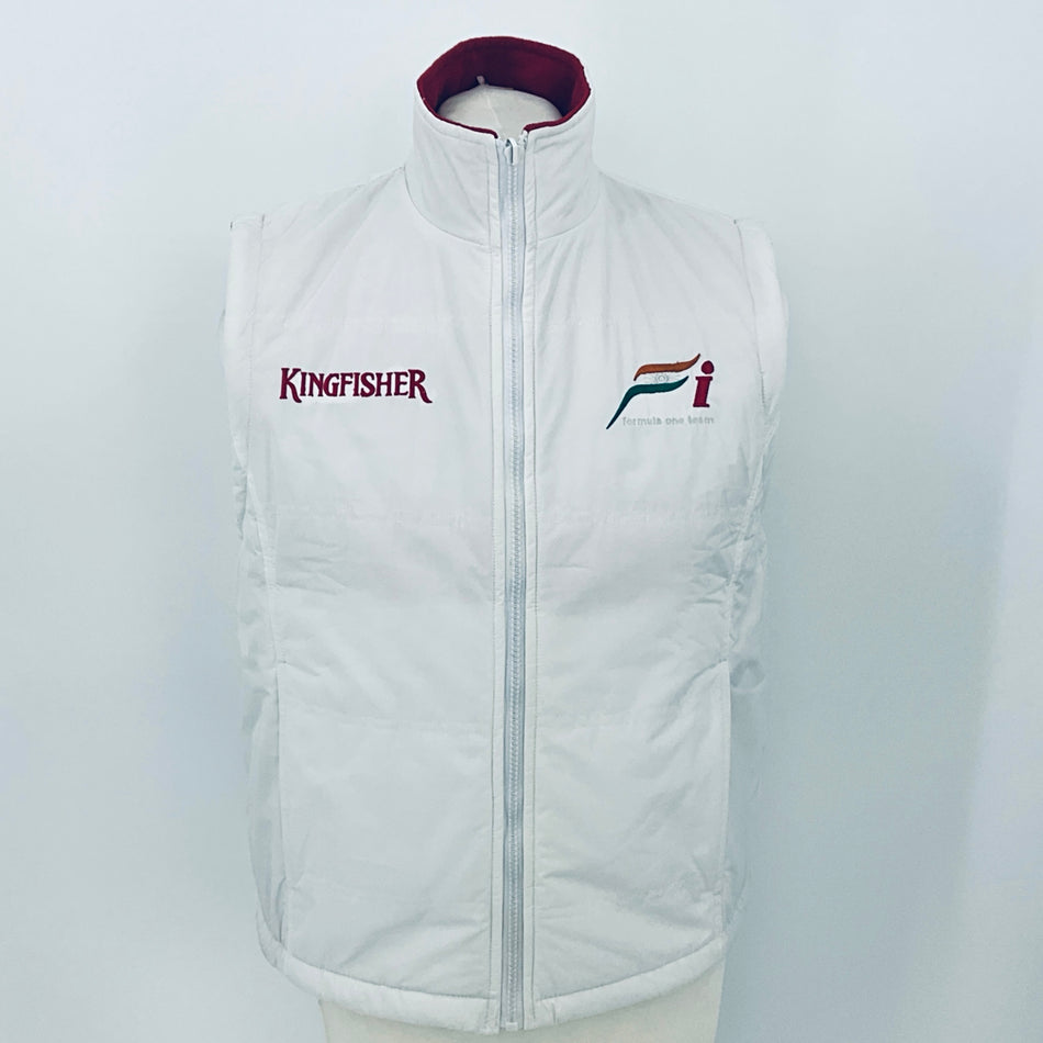 Genuine Force India F1 Team Issued Reebok Gilet | Official Formula 1 Teamwear | Size Small