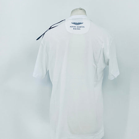 Original Aston Martin Racing Le Mans Team Issue Hi-Vis Setup T-Shirt Fluoro Yellow-Ex-Mechanic (Copy) - Pit-Lane Motorsport