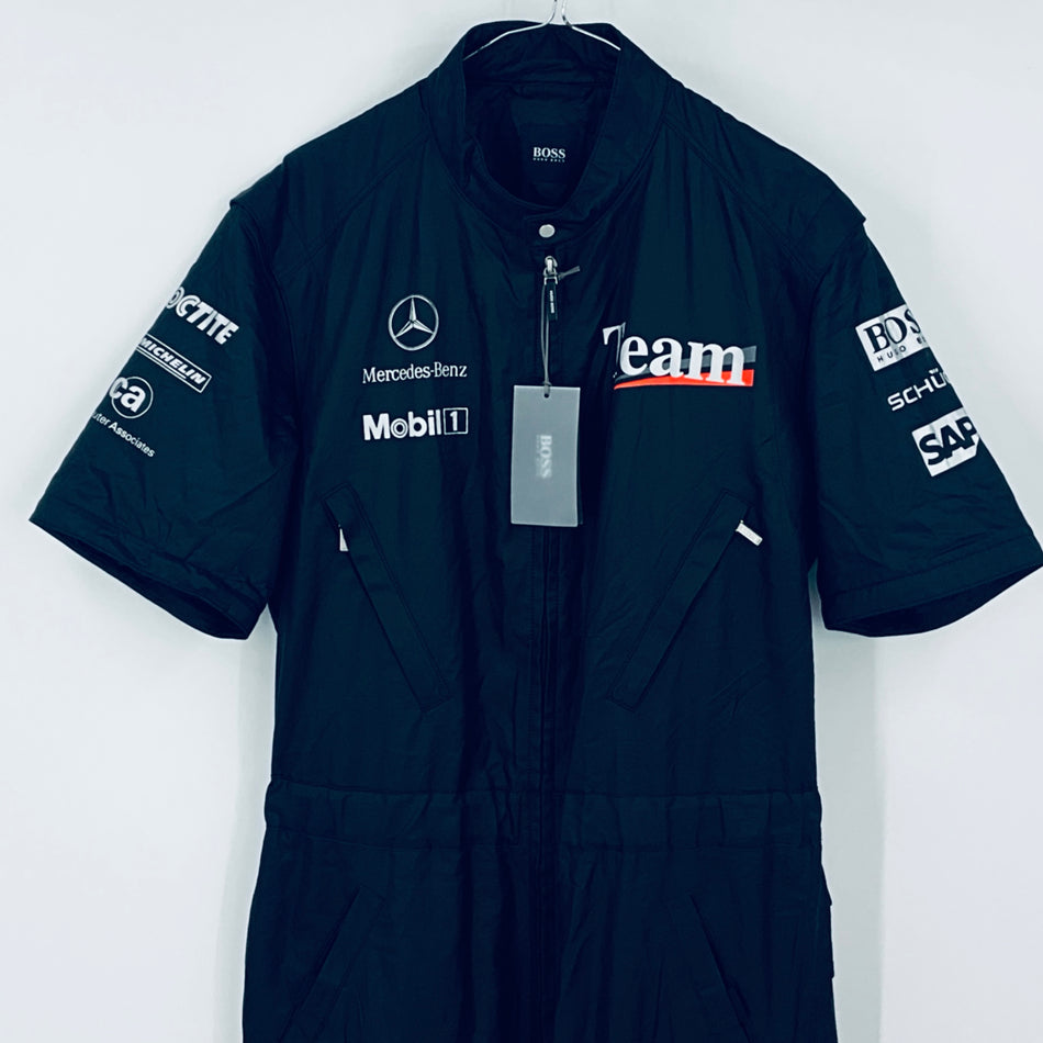 Genuine West McLaren Mercedes F1 Team-Issued Mechanics Pit Crew Suit Hugo Boss – Rare - Pit-Lane Motorsport