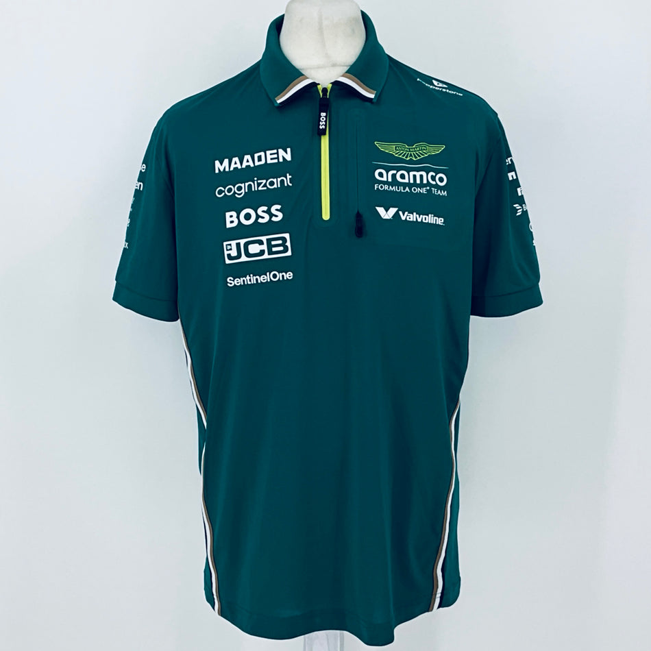 Aston Martin Aramco F1 Team Team Issued Shirt by Hugo Boss – Ex-Mechanic