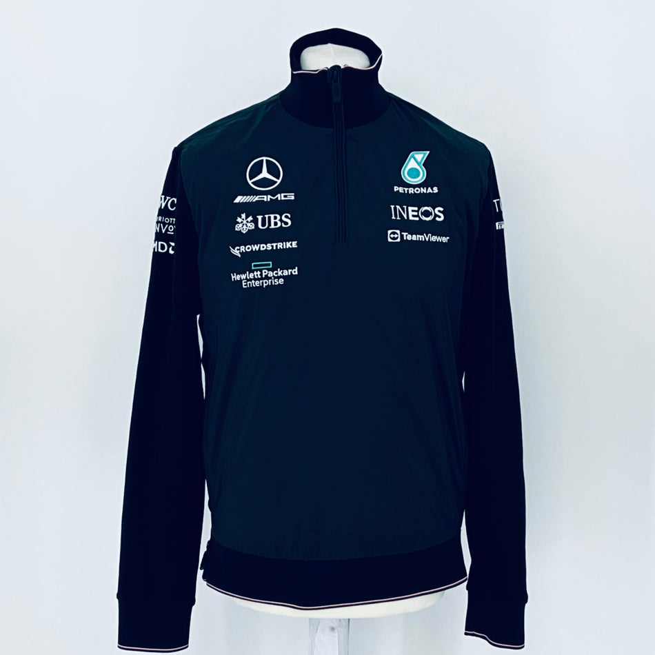 Mercedes-AMG Petronas F1 Team Team Issue Ex-Mechanic 1/4 Zip Windbreaker Jacket – Tommy Hilfiger