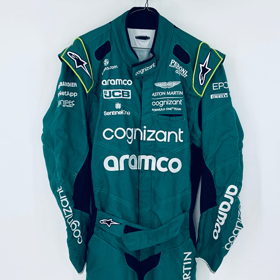 Aston Martin Aramco CognizantF1 Team 2023 F1 Team Pit Crew Pit-Stop Suit