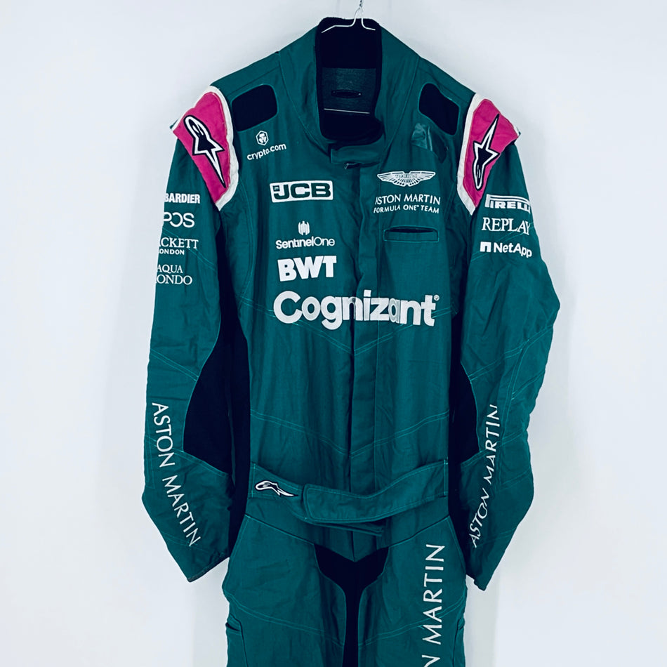 Aston Martin Aramco CognizantF1 Team 2023 F1 Team Pit Crew Pit-Stop Suit