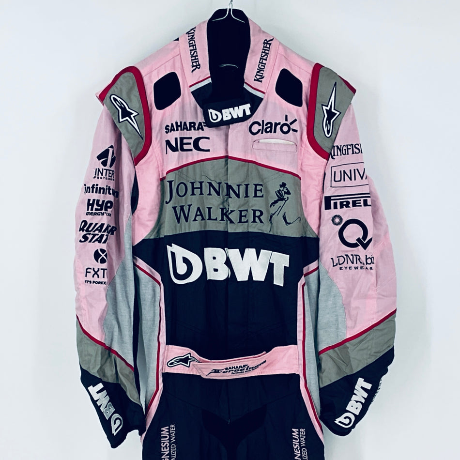 2017 Sahara Force India F1 Team Alpinestars Pir Crew Pit Shop Suit