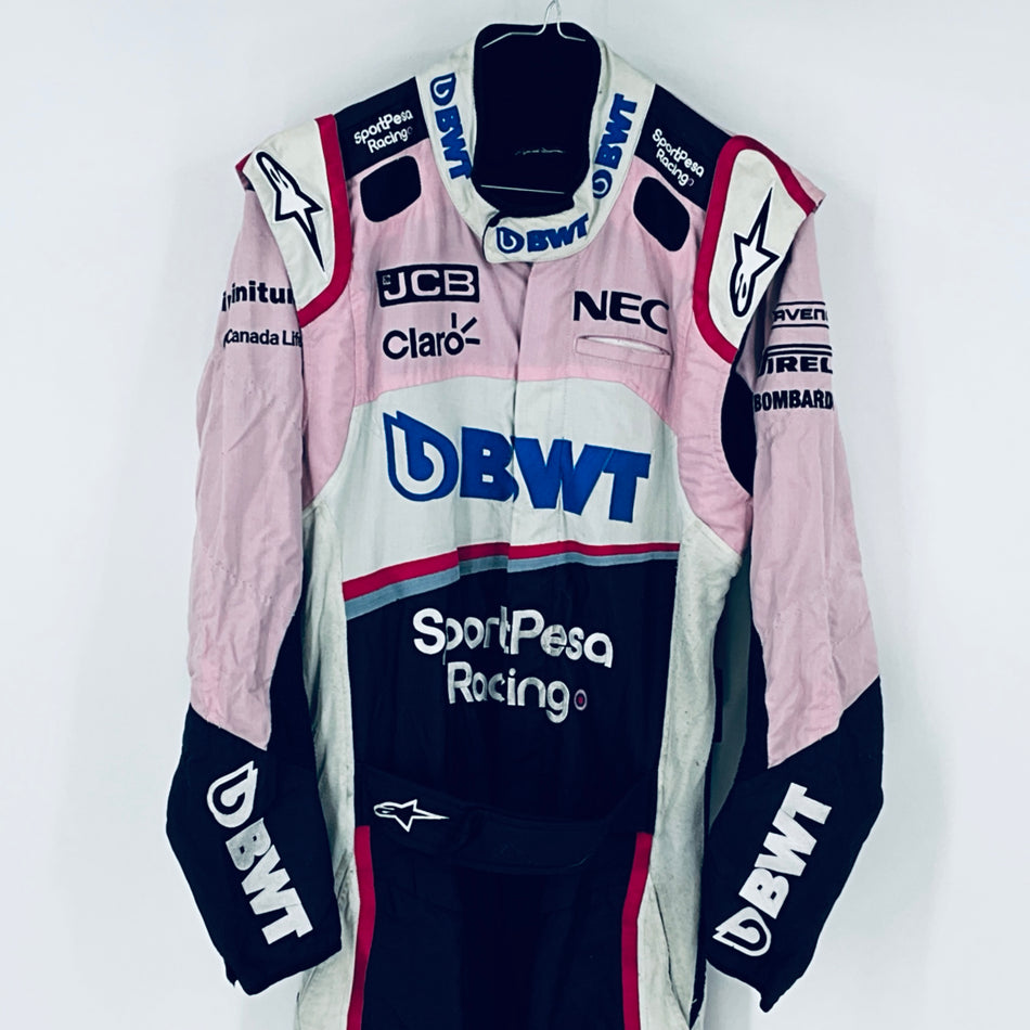 2019 BWT Racing Point F1 Team Alpinestars Pir Crew Pit Shop Suit