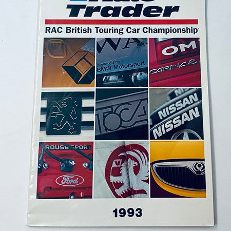 1993 Auto Trader RAC British Touring Car Championship calendar cover