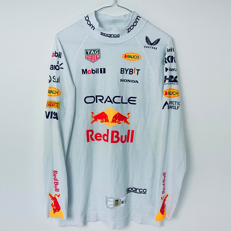 Team Issued 2024 Sergio Perez Oracle Red Bull Racing F1 Team Nomex Top