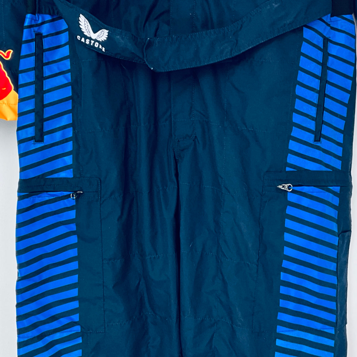 Team Issued Used 2024 Red Bull Racing F1 Team Sparco Pit Crew Pit-Stop Suit-Blue Strioe Version - Pit-Lane Motorsport