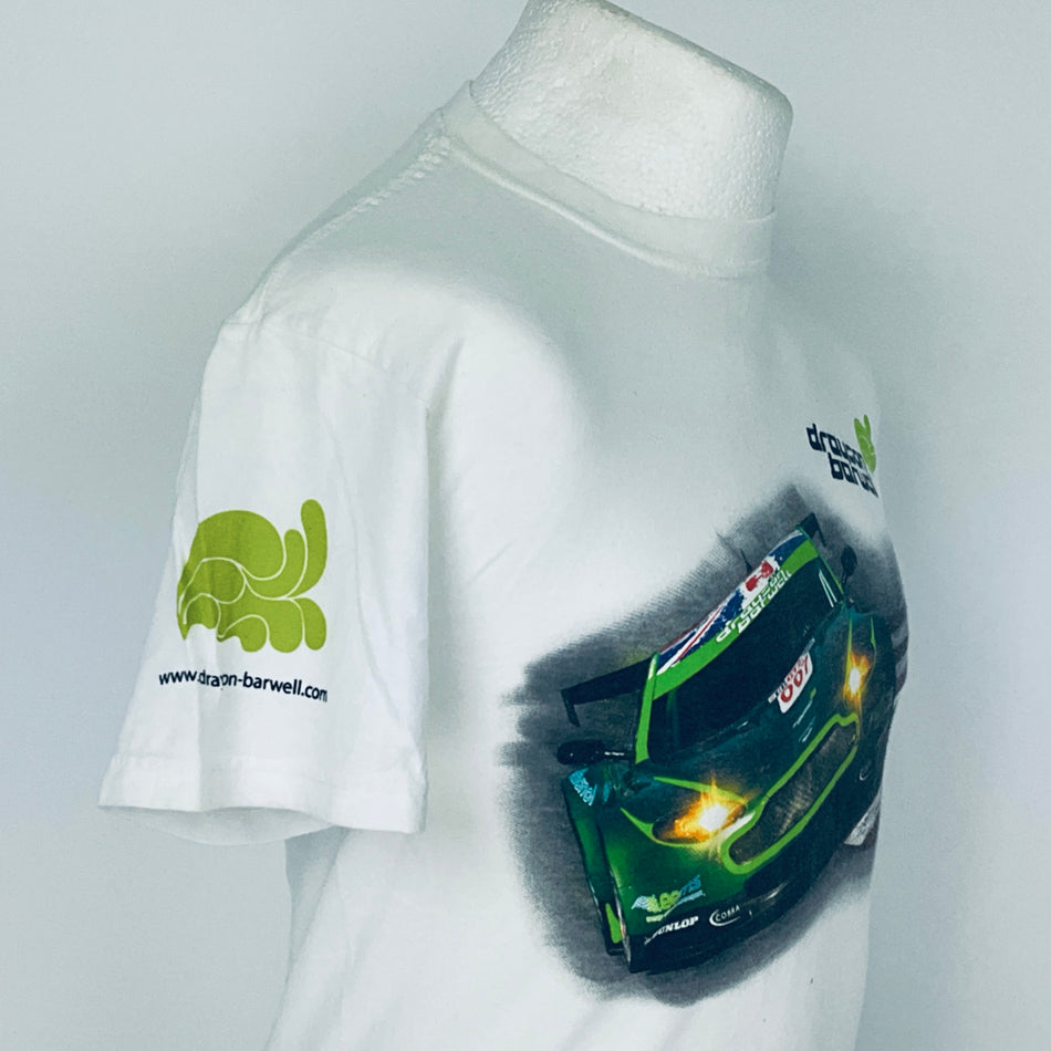 007 Drayson Racing Aston Martin Racing Le Mans Team Official Merchandise T-Shirt-Adults
