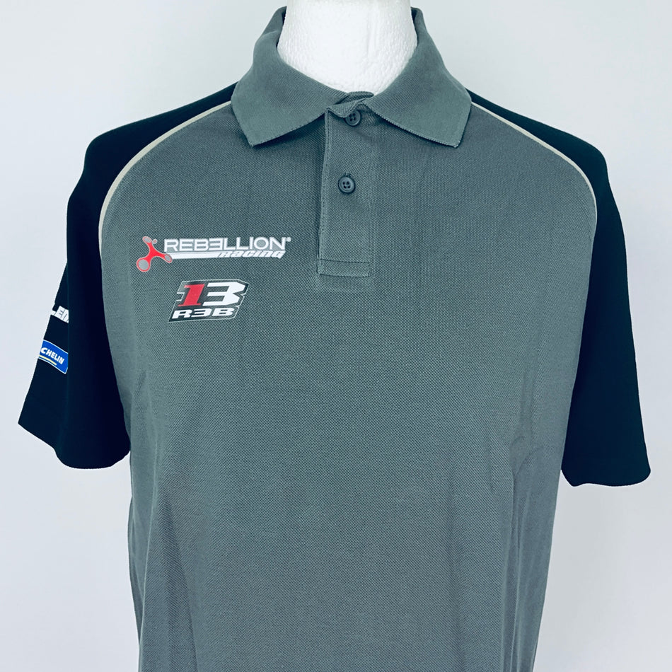 Rebellion Racing R-One Le Mans Team Issue Pit Crew Race Day Polo Shirt