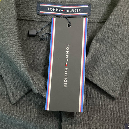 Team Issue Mercedes AMG Petronas Formula One Team Polo Shirt-Tommy Hilfiger Grey - Pit-Lane Motorsport
