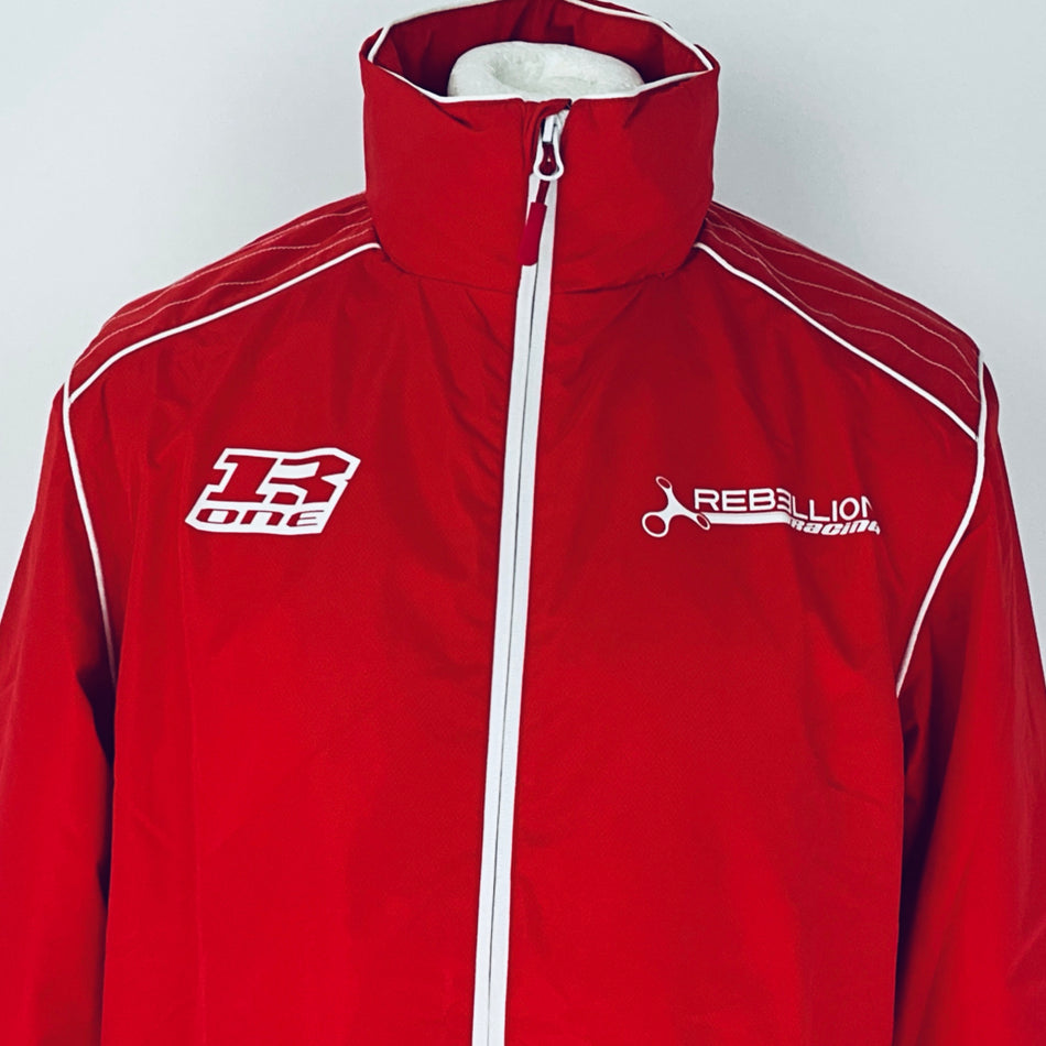 Rebellion Racing R-ONE Le Mans Team Issue Pit Crew Full Zip SoftShell Jacket-Red