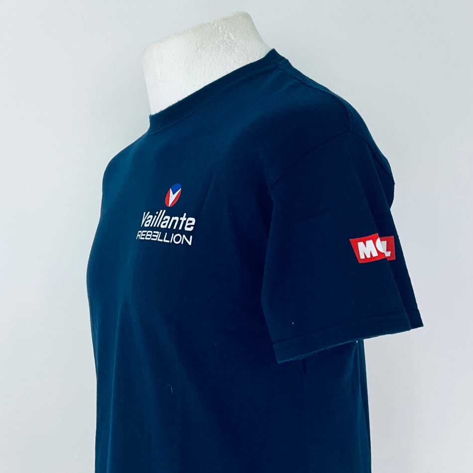 Vaillante Rebellion Racing Team LMP1 Team Issue T-Shirt-Blue