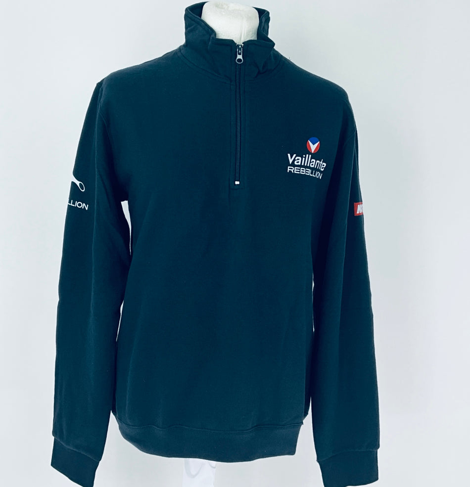 Vaillante Rebellion Racing Team LMP1 Team Issue 1/4 Zip Sweatshirt-Blue