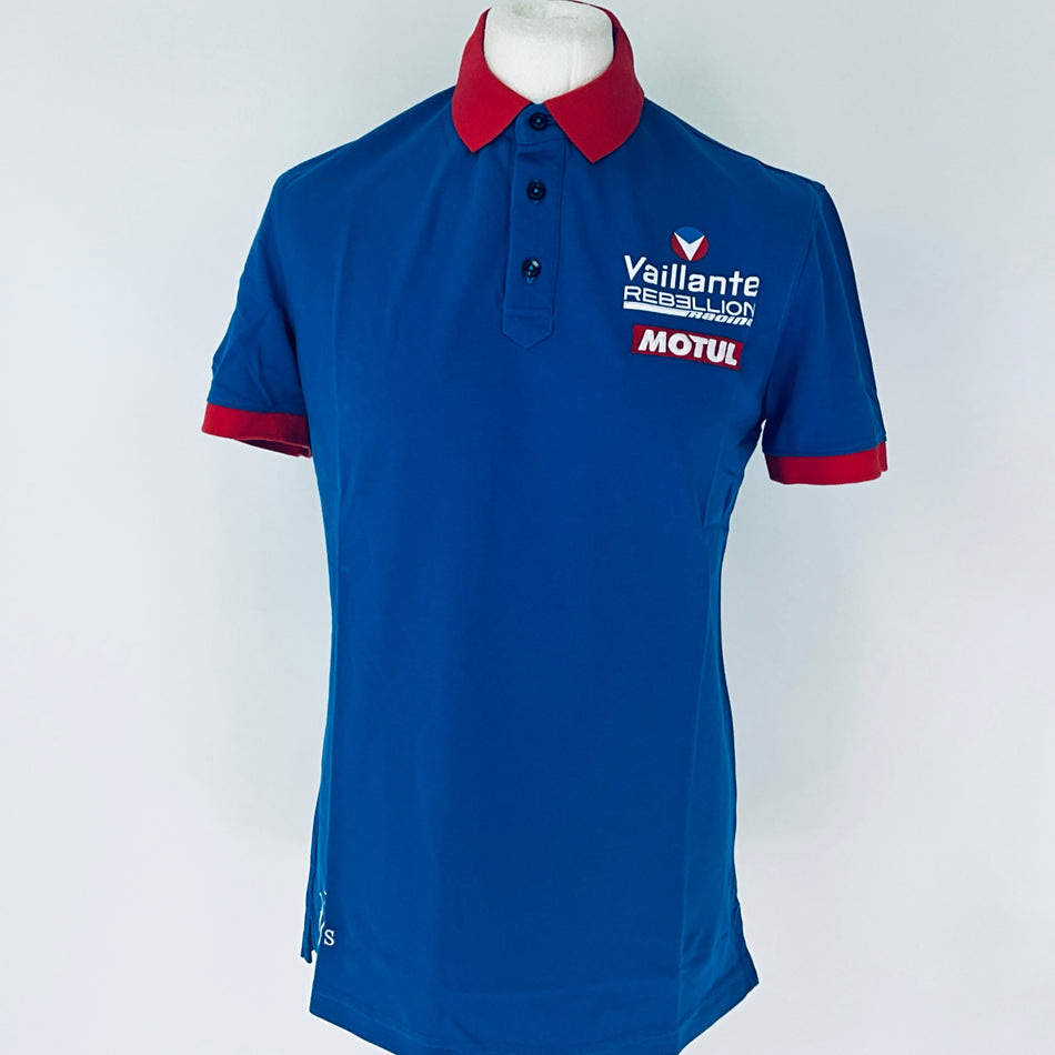 Vaillante Rebellion Racing Team LMP1 Team Issue Polo Shirt-Tri Colour