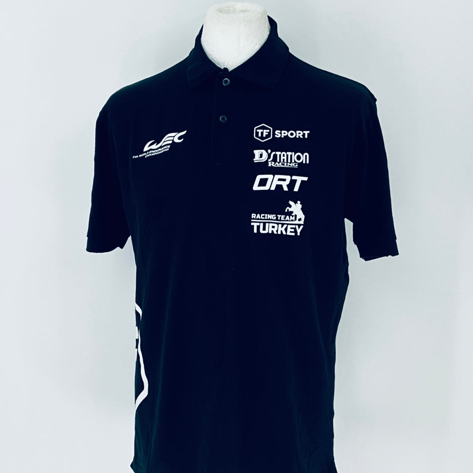 TF Sport Team Turkey Racing Team Le Mans 24 Hour Race Team Issue Polo Shirt