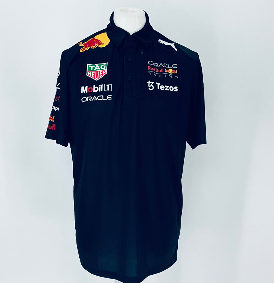 Oracle Red Bull Racing F1 Tram Puma 2022 Team Issue Race Day Shirt-Team Issue