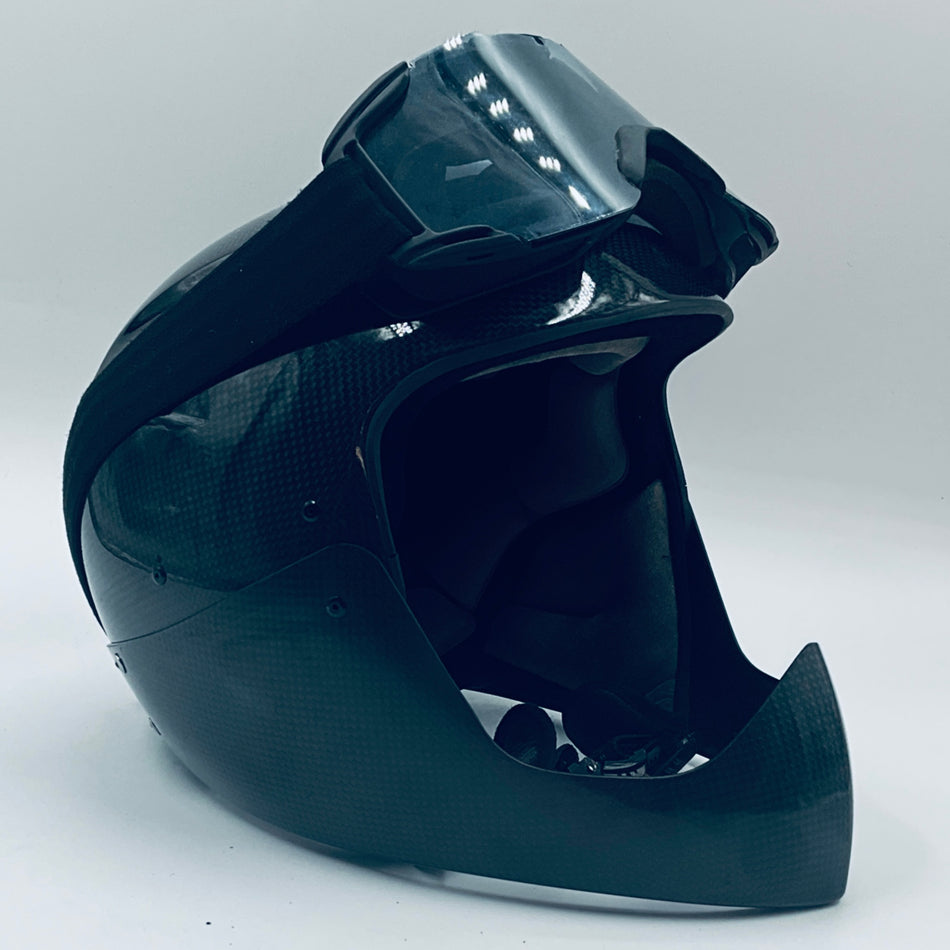 Genuine Shuberth Carbon Fibre Force India F1 Team Race Used Pit Crew Pit Shop Helmet