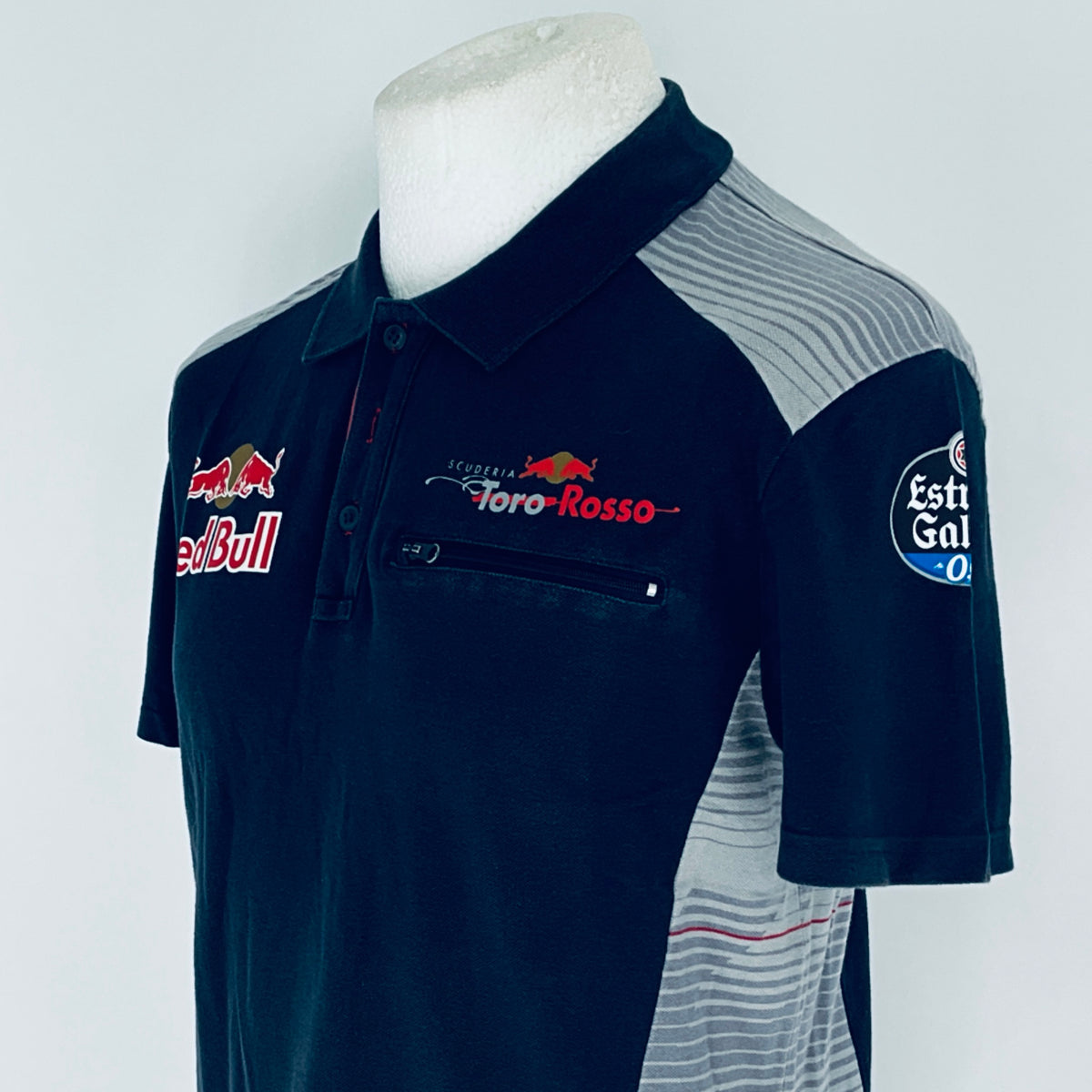 Car Racing Polos Scuderia Toro Rosso Red Bull Racing F1 Team Issued Race Day Polo Shirt ...