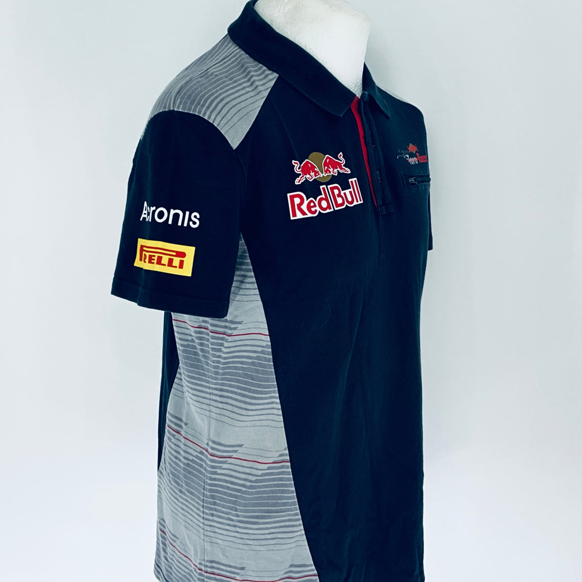 Car Racing Polos Scuderia Toro Rosso Red Bull Racing F1 Team Issued Race Day Polo Shirt ...