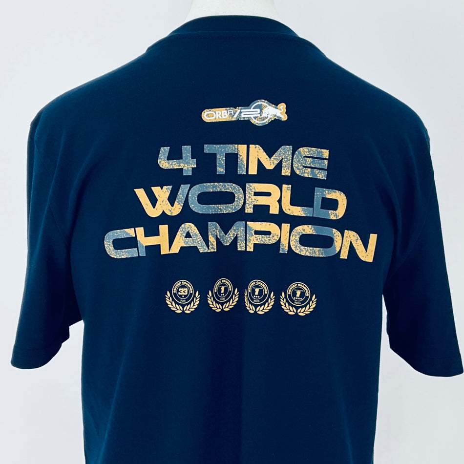 Oracle Red Bull Racing F1 Team-Max Verstappen team Issue 4 Times World Champion T-shirt-Team Issue