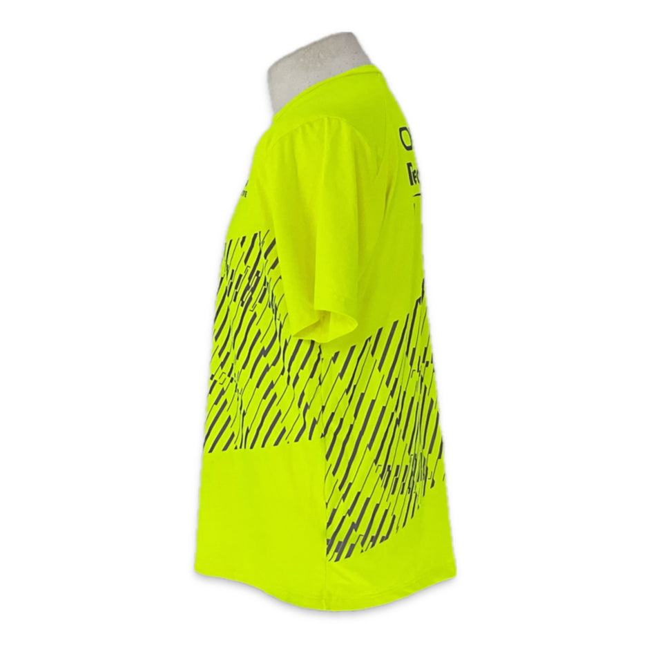 Oracle Red Bull Racing F1 Tram Castore 2023 Team Issue Race Day Hi-Vis Shirt-Team Issue