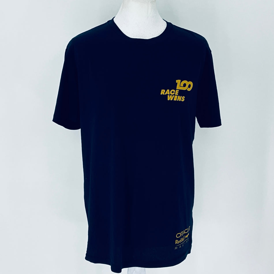 Oracle Red Bull Racing F1 Team-Max Verstappen 100 Race Wins celebration T-Shirt - Team Issue