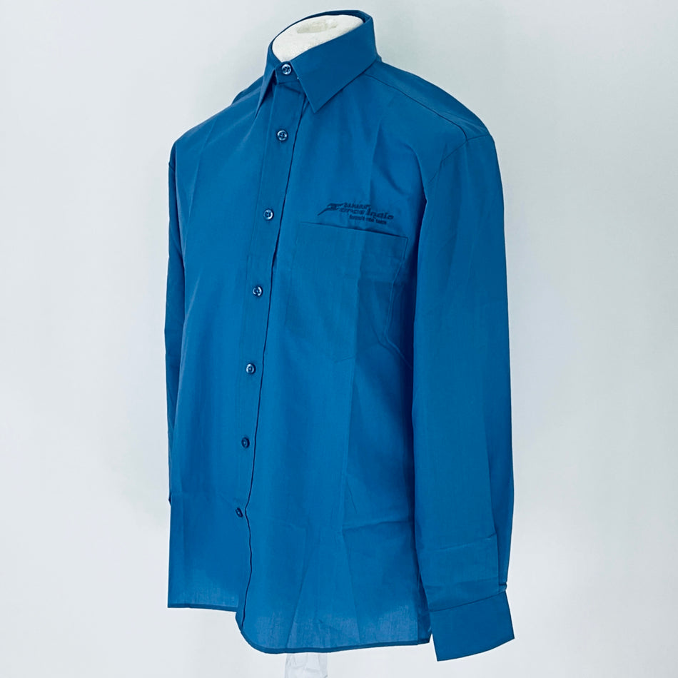 Sahara Force India Racing F1 Team Blue Long Sleeved Managers Shirt-Team Issue