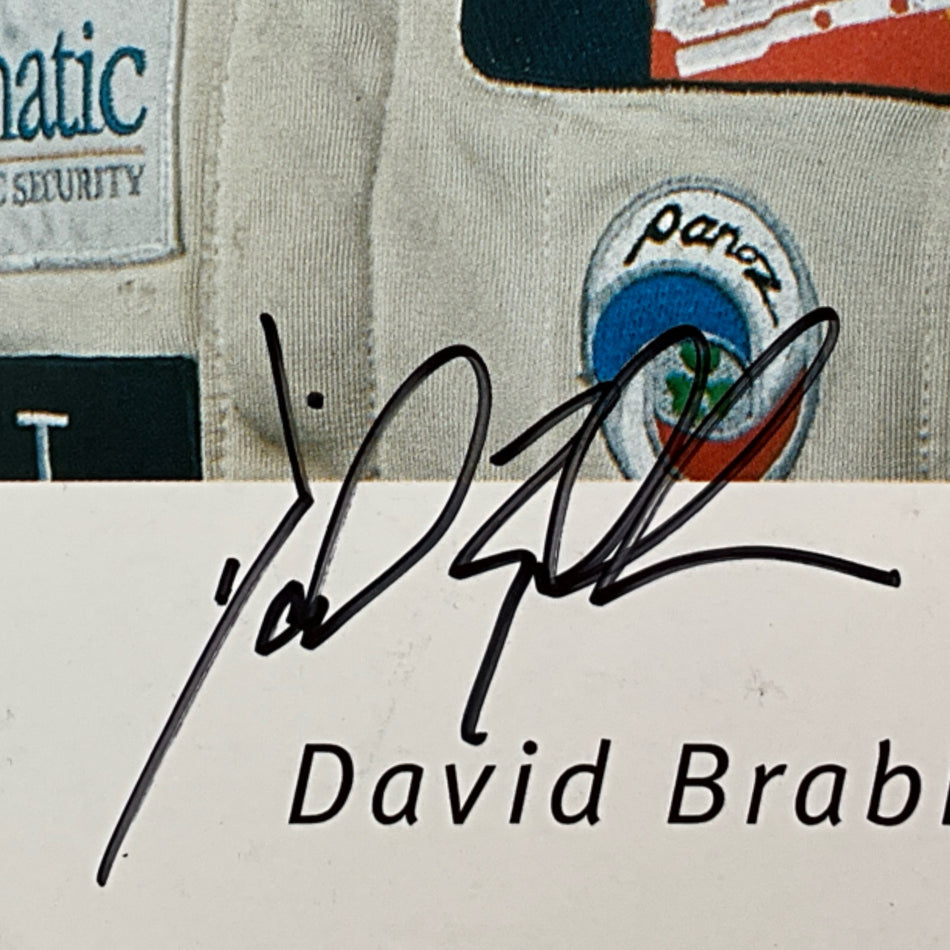 David Brabham Hand Signed Panoz Motorsport Le Mans Team Issue Driver Cards
