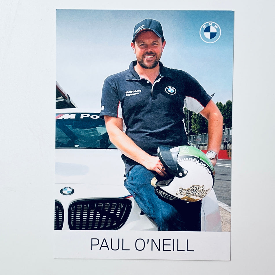 BMW Motorsport British Touring Car Championship BTCC Team Issue Driver Cards