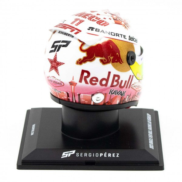 Oracle Red Bull Racing F1 Team Sergio Perez 2023 Las Vegas Grand Prix Special Edition 1:4 Helmet