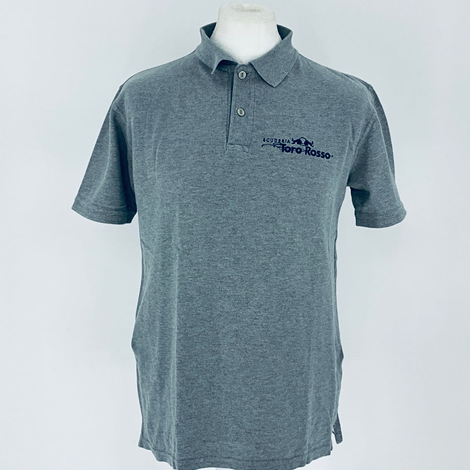 Scuderia Toro Rosso Red Bull Racing F1 Team Issued Polo Shirt-Grey