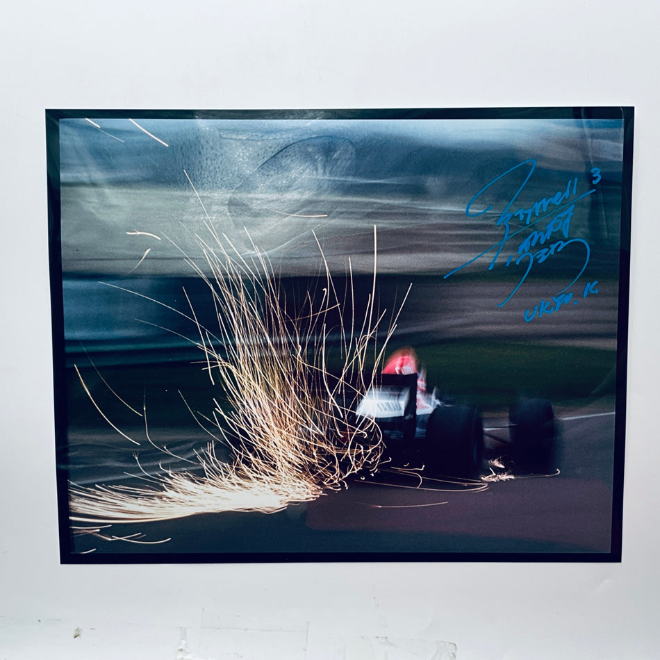 1993 Tyrrell Yamaha F1 Team Ukyo Katayama Hand Signed Photograph