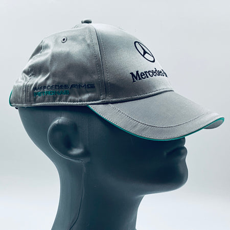 Mercedes AMG Petronas Formula One Team Puma Official Merchandise Team Cap-Silver - Pit-Lane Motorsport