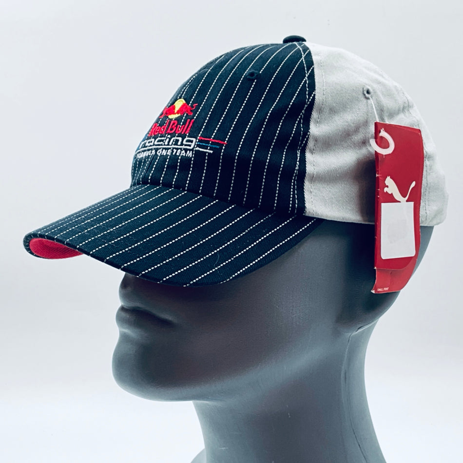 Early Red Bull Racing F1 Team Official Merchandise Puma Adults Team Baseball Cap-Navy